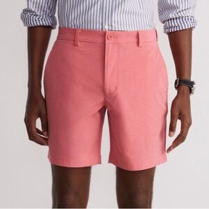 Vineyard Vines Boys Performance Red Jetty Shorts, size 18
